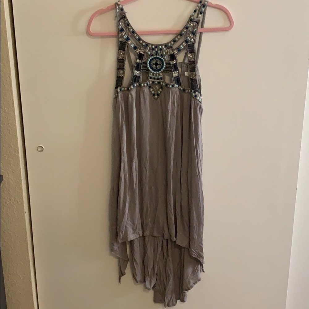 Free people beaded top